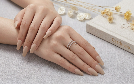 Infinity Spark Triple Band 925 Silver Ring