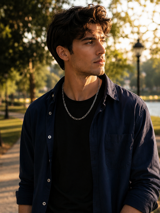 Silver Link Chain