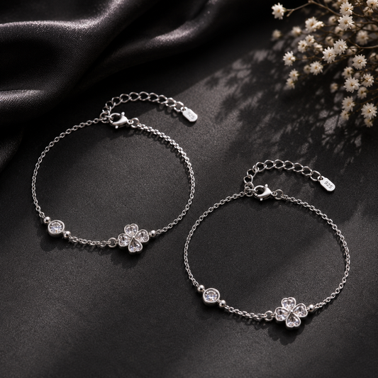BloomSpark  925 Silver Anklet