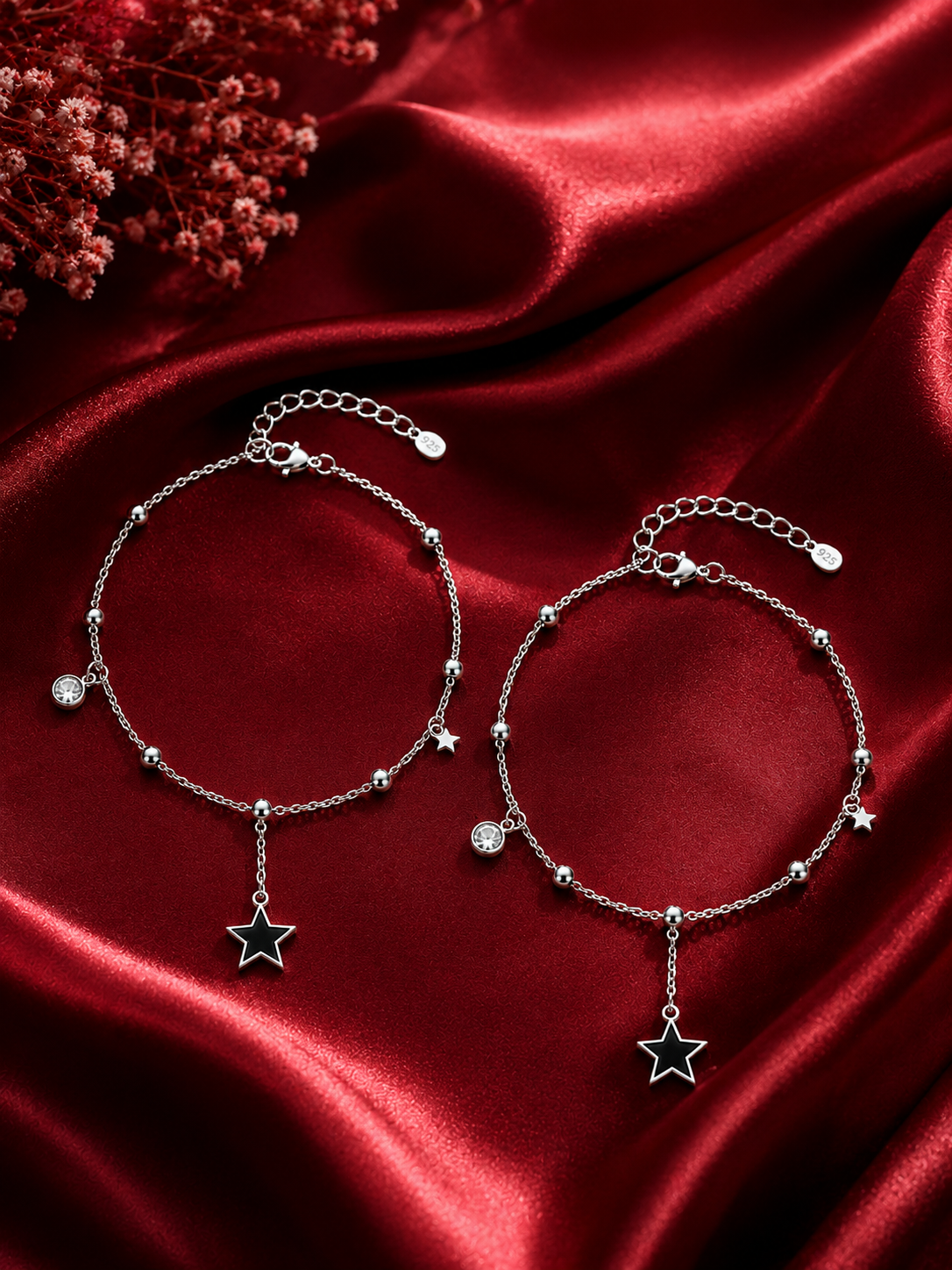 Starlume Charm 925 Silver Anklet